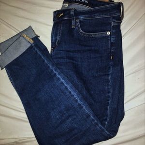 Ankle skinny Dark wash jeans